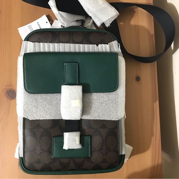 🥰 Track Pack In Colorblock Signature Canvas - Picture 5 of 12